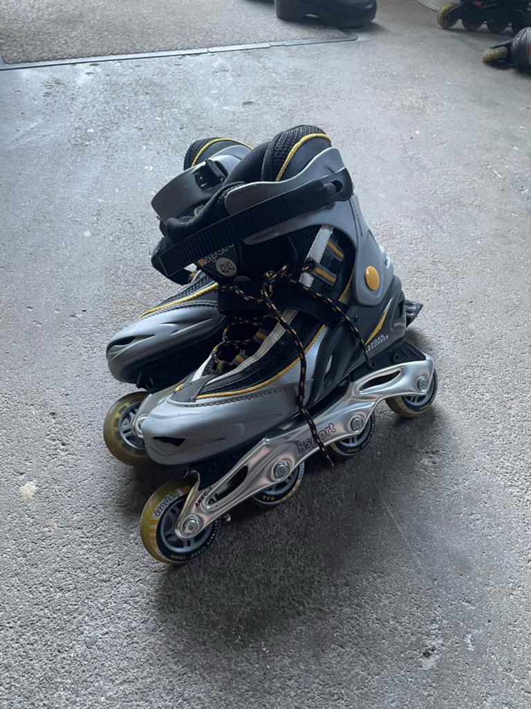 Ksport Skeelers Maat 42/43 - Zo goed als nieuw, Sport en Fitness, Skeelers, Ophalen, Zo goed als nieuw, Inline skates 4 wielen