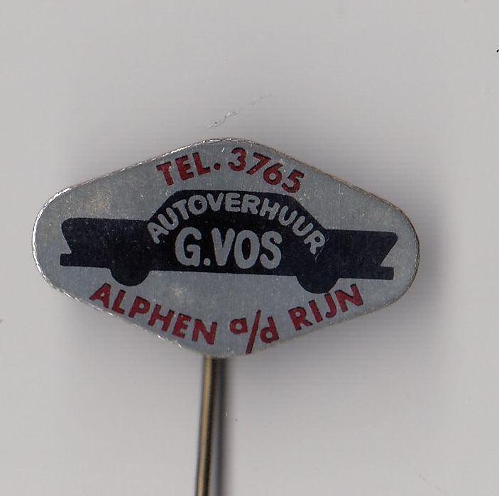 Alpen aan de Rijn Vos Auto speldje, Verzamelen, Speldjes, Pins en Buttons, Gebruikt, Niet vindbaar, Niet vindbaar, Speldje of Pin