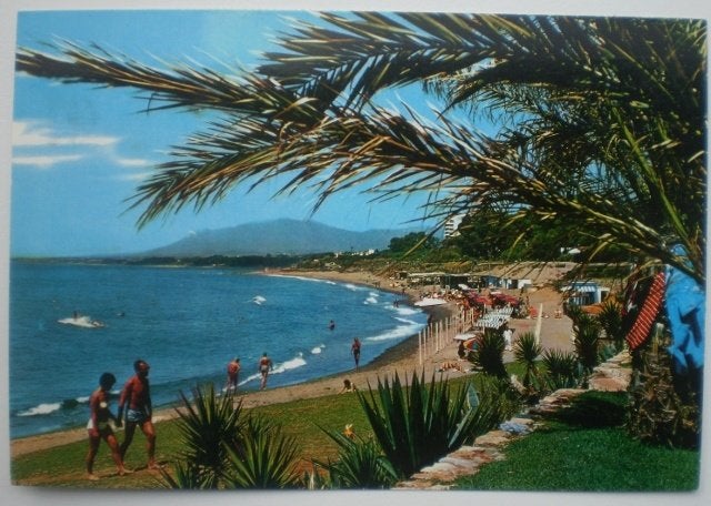 Oude ansichtkaart Marbella, Costa del Sol, Spanje., Ophalen of Verzenden, 1980 tot heden, Gelopen, Spanje