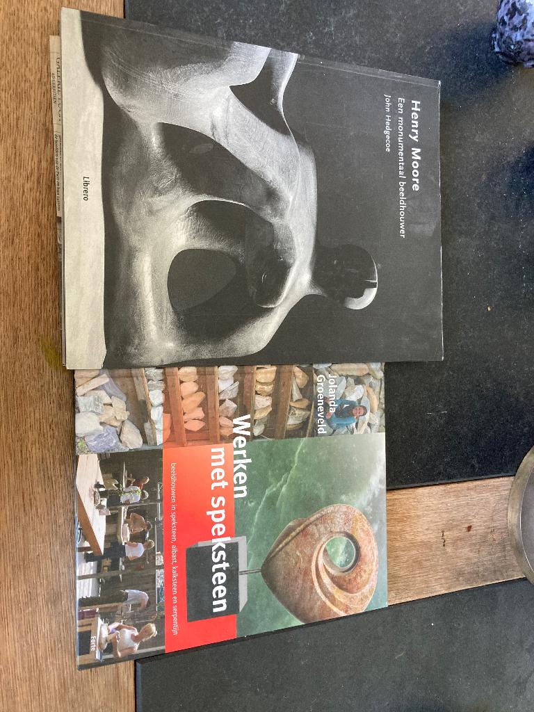 Gratis Boek beeldhouwen, Ophalen