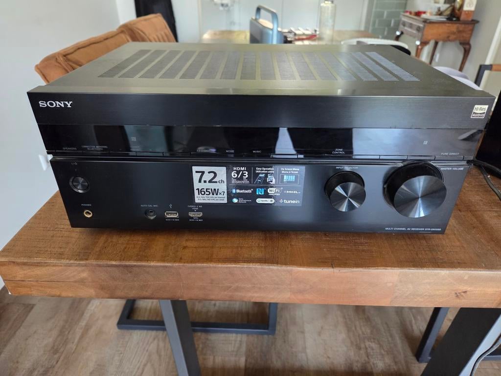 Sony STR-DN1060 –  7.2 Receiver (4K, AirPlay Spotify), Ophalen of Verzenden, 120 watt of meer, Sony