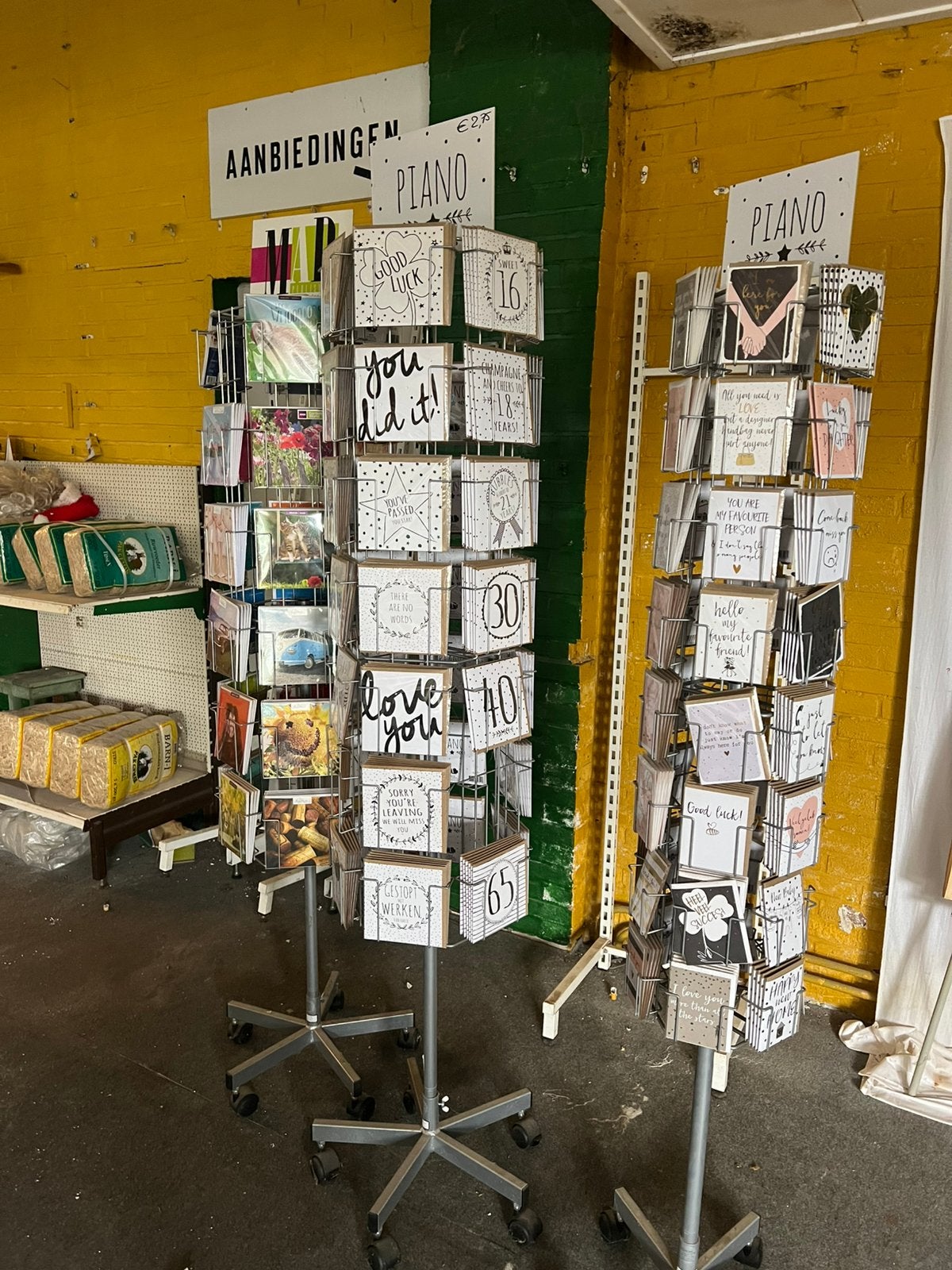 3stuks carrousels nieuws vol met wenskaarten, Ophalen, Nieuw