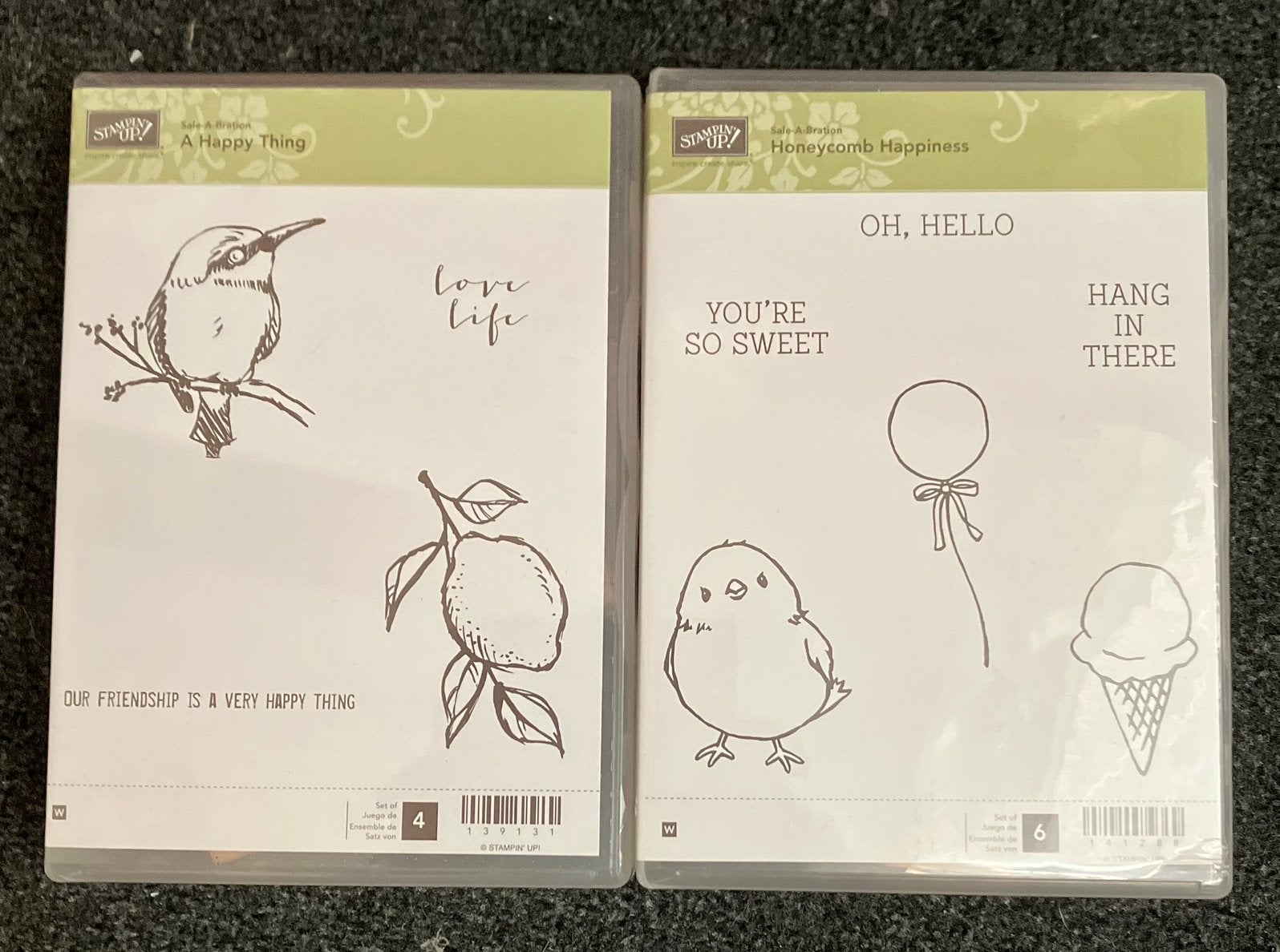 Stempels stampin up nw, Hobby en Vrije tijd, Ophalen of Verzenden, Nieuw, Overige thema's, Pons of Mal