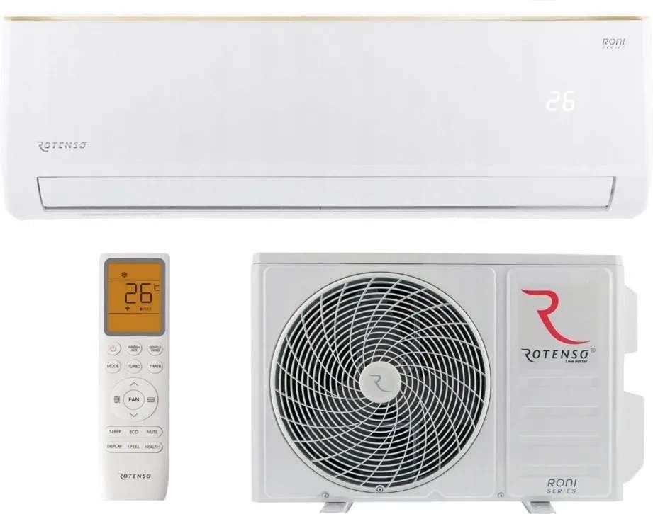 Rotenso Roni 3,5 kW Airco + WiFi | Op Voorraad, Garantie, Installatie