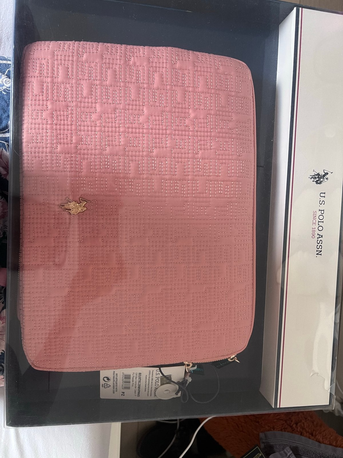 US Polo Assn. Laptoptas en portemonnee set - Roze, Ophalen, Nieuw, Roze, Overige typen