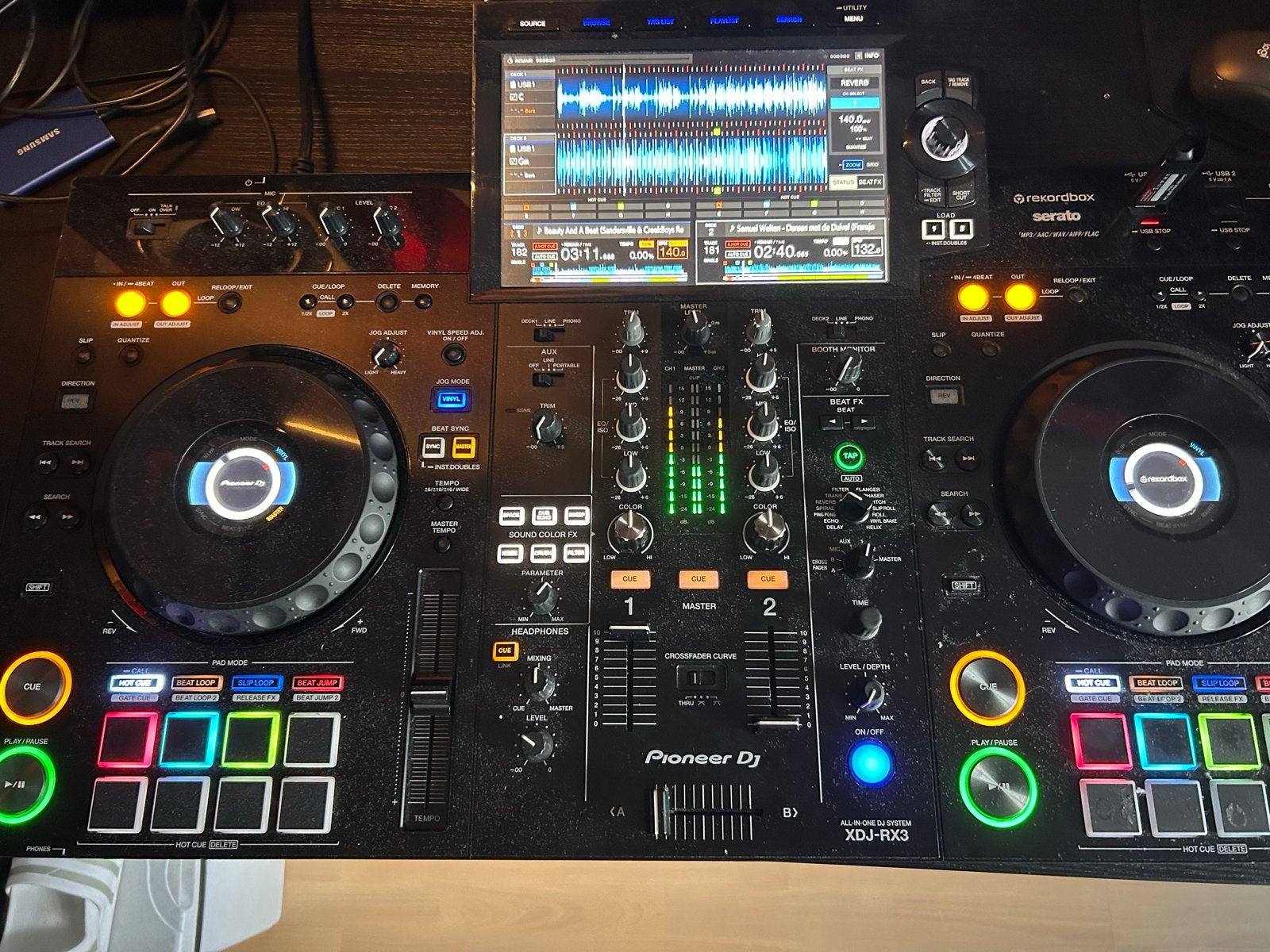 Pioneer XDJ-RX3 DJ Set, Ophalen, Gebruikt, Dj-set, Pioneer