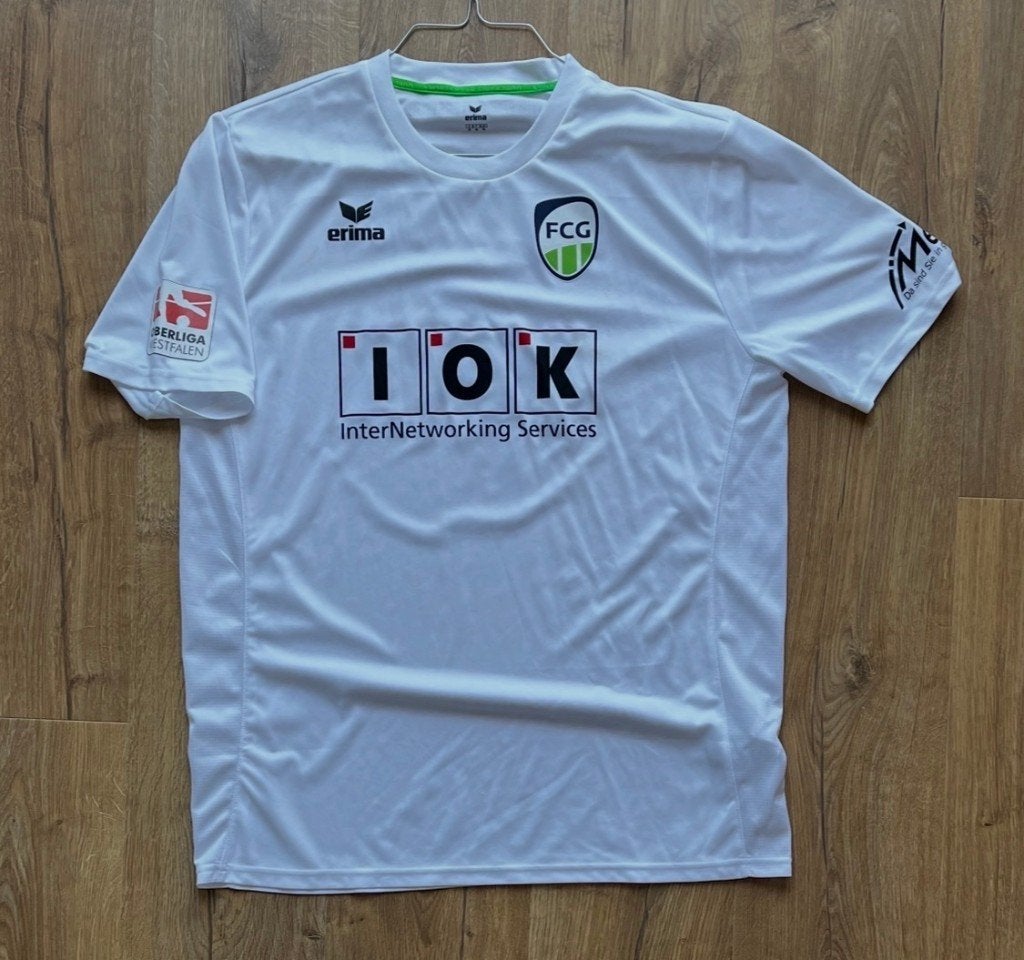 Shirt FC Gütersloh 2022-2023 matchworn Voetbal Duitsland XL, Ophalen of Verzenden, Zo goed als nieuw, Buitenlandse clubs, Shirt