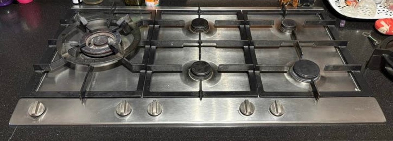 ATAG Gas Kookplaat (90cm) 4 Pitten + Wokbrander, Ophalen, Gebruikt, Inbouw, Gas