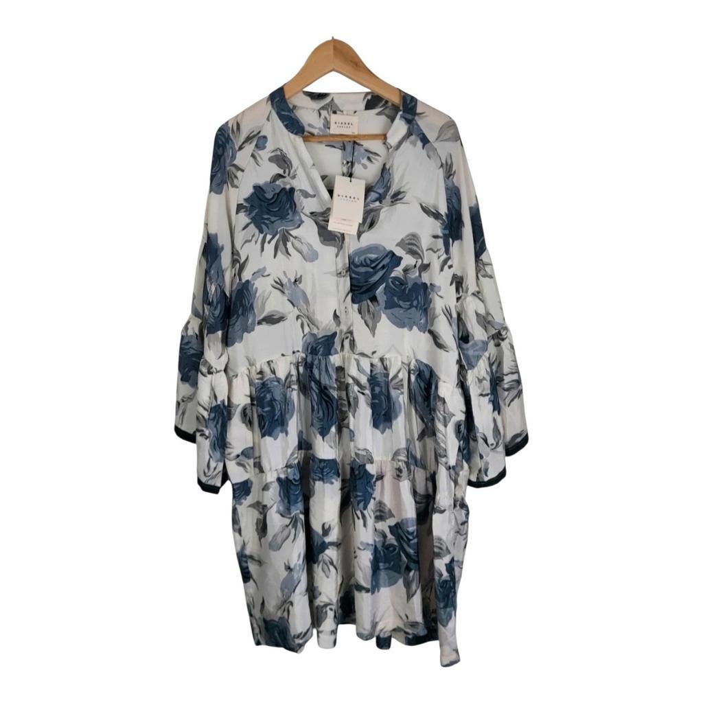 Sissel Edelbo Upcycled Oversized Jurk One Size Nieuw!, Maat 38/40 (M), Verzenden, Wit, Nieuw