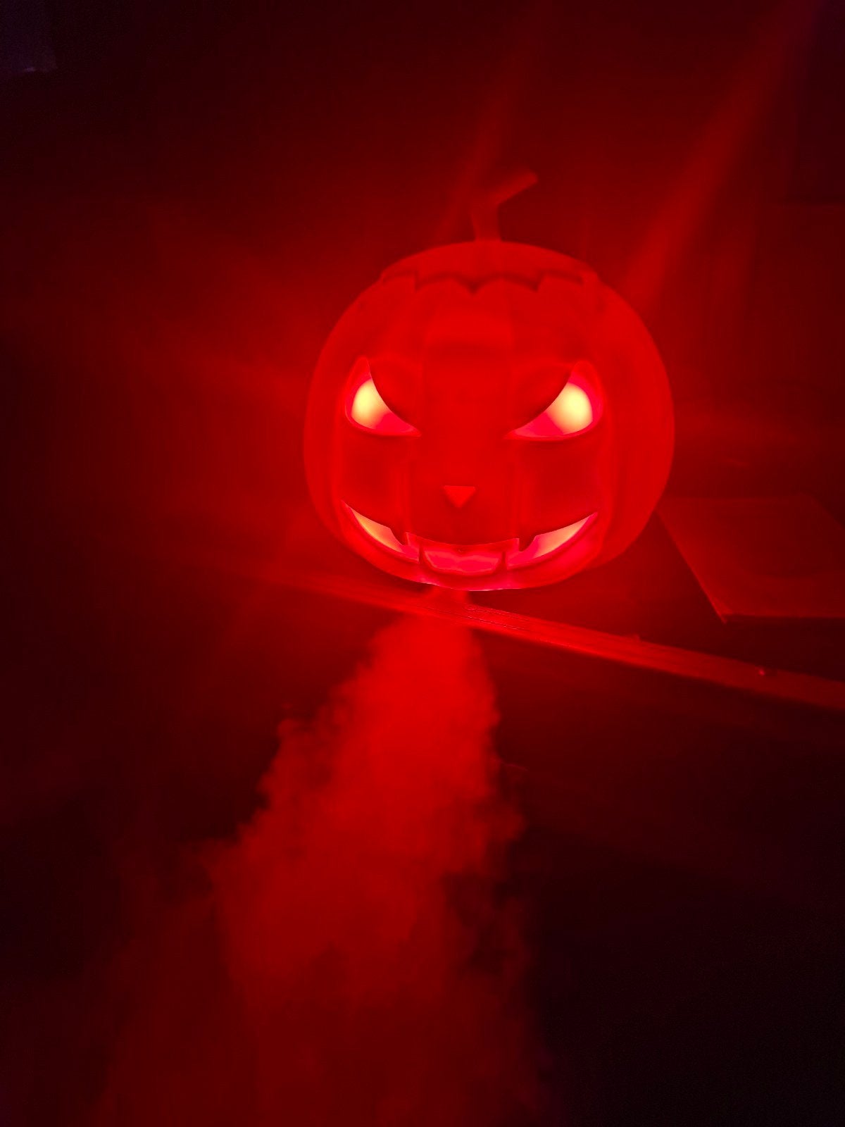 pompoen rookmachine halloween., Ophalen of Verzenden, Nieuw, Feestartikel, Halloween of Griezel