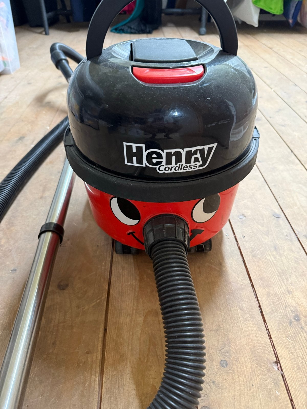 Numatic Henry Cordless stofzuiger - Draadloos gemak, Stofzak, Gebruikt, Numatic, Draadloos