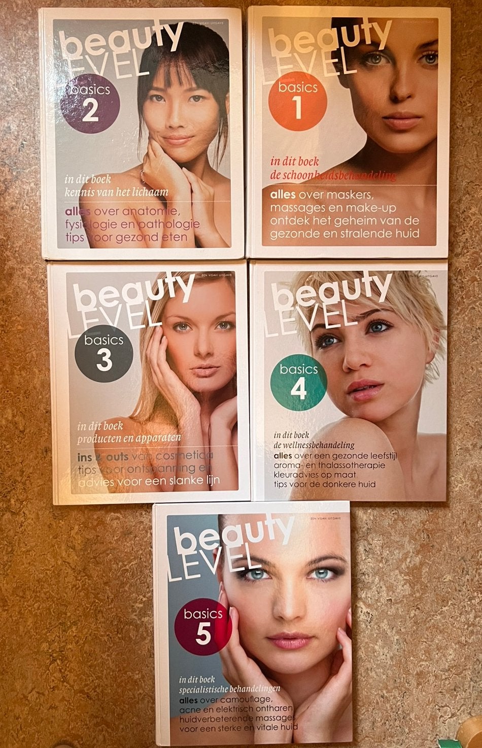Beauty level schoonheidsspecialiste boeken niveau 3 en 4, Ophalen of Verzenden, Beta, Zo goed als nieuw, MBO
