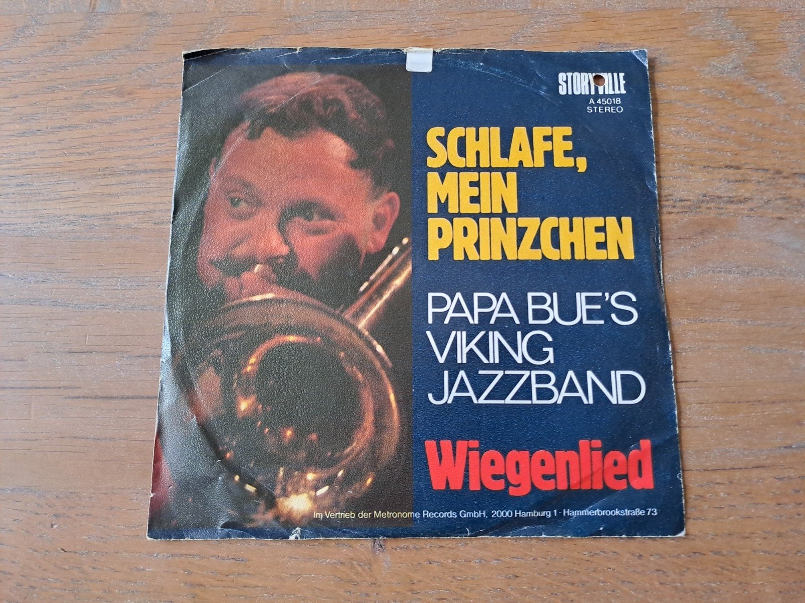 Papa Bue's Viking Jazzband/Schlafe, mein Prinzchen/Wiegen, Gebruikt, 7 inch, EP, Jazz en Blues