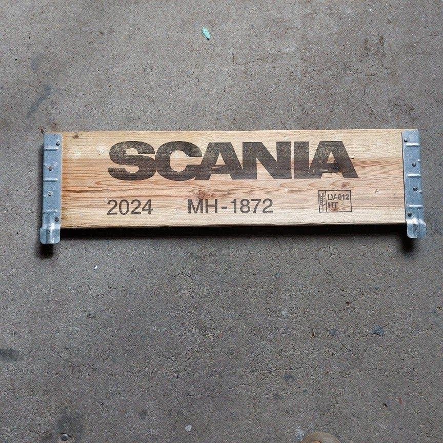 Scania bord, Ophalen, Auto's