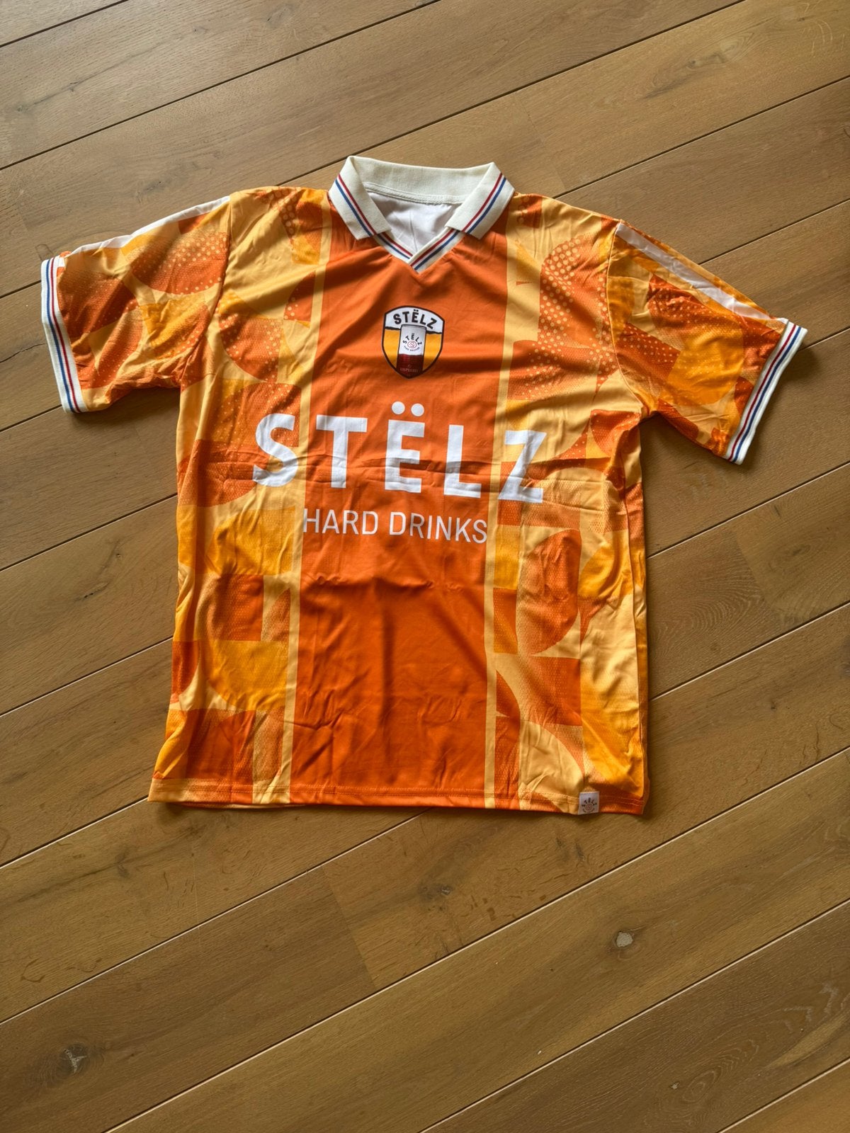 Stelz shirt oranje maat L/XL, Maat XL, Ophalen, Zo goed als nieuw, Shirt