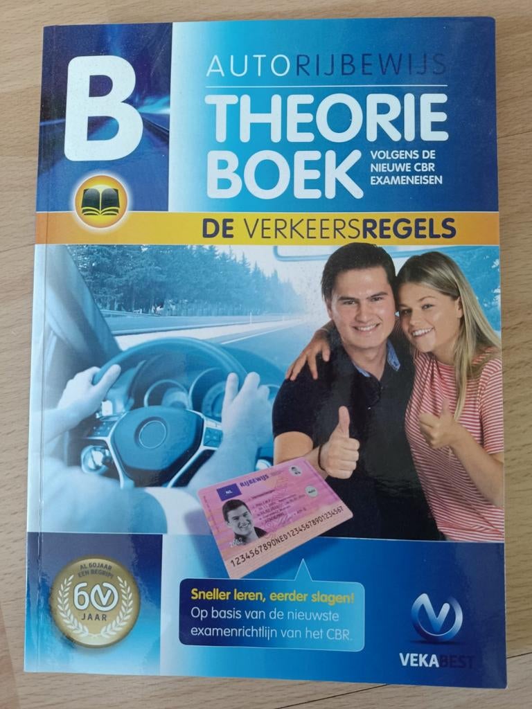 Vekabest theorieboek rijbewijs B, Ophalen of Verzenden, Zo goed als nieuw, Algemeen