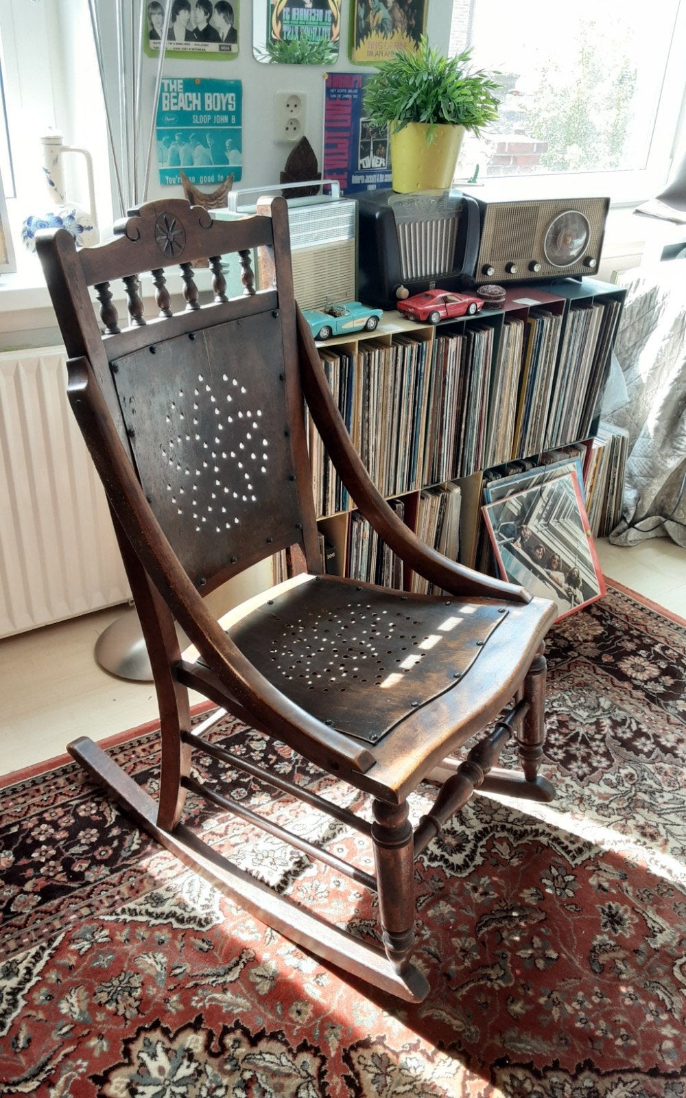 Schommelstoel, Antiek en Kunst, Antiek | Meubels | Stoelen en Banken, Ophalen