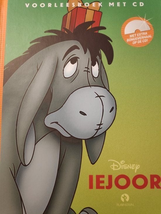 Disney: Iejoor: Voorleesboek + CD, Ophalen of Verzenden, Winnie de Poeh of vrienden, Zo goed als nieuw, Overige typen