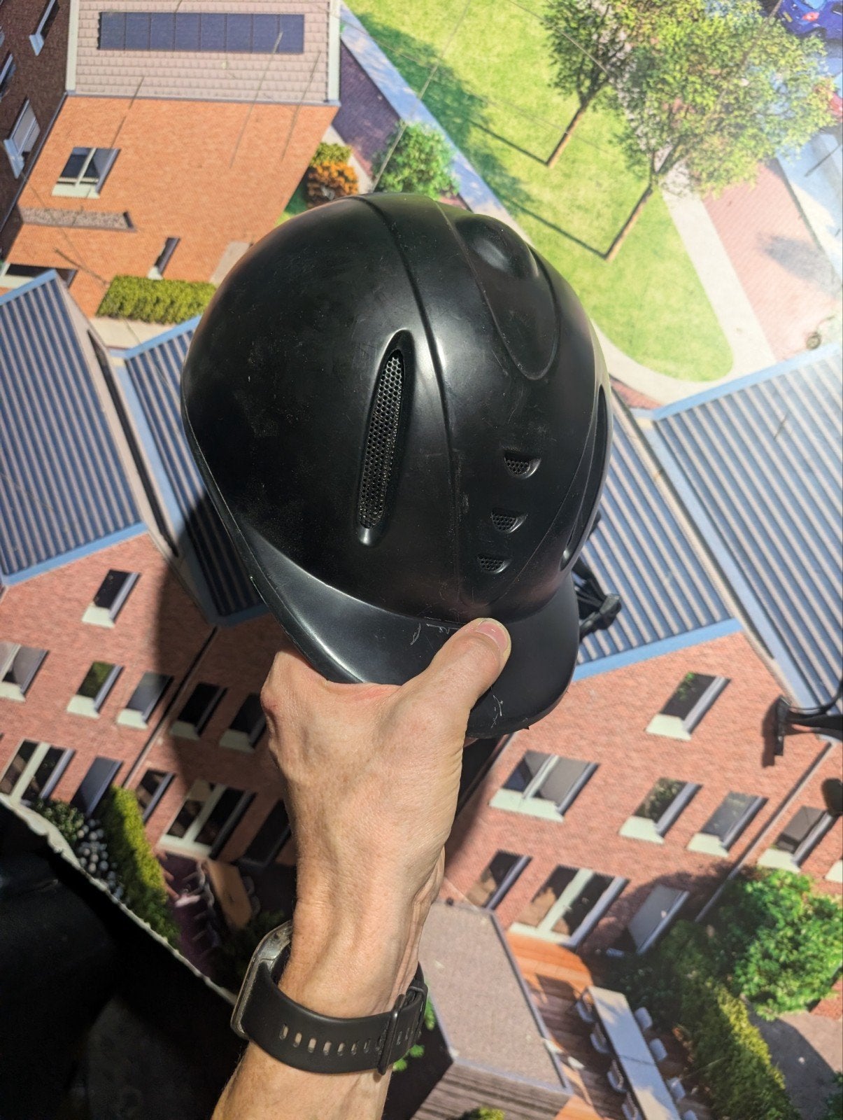 Paardrij cap helm 52cm tot 56 cm, Dieren en Toebehoren, Ophalen of Verzenden, Dressuur