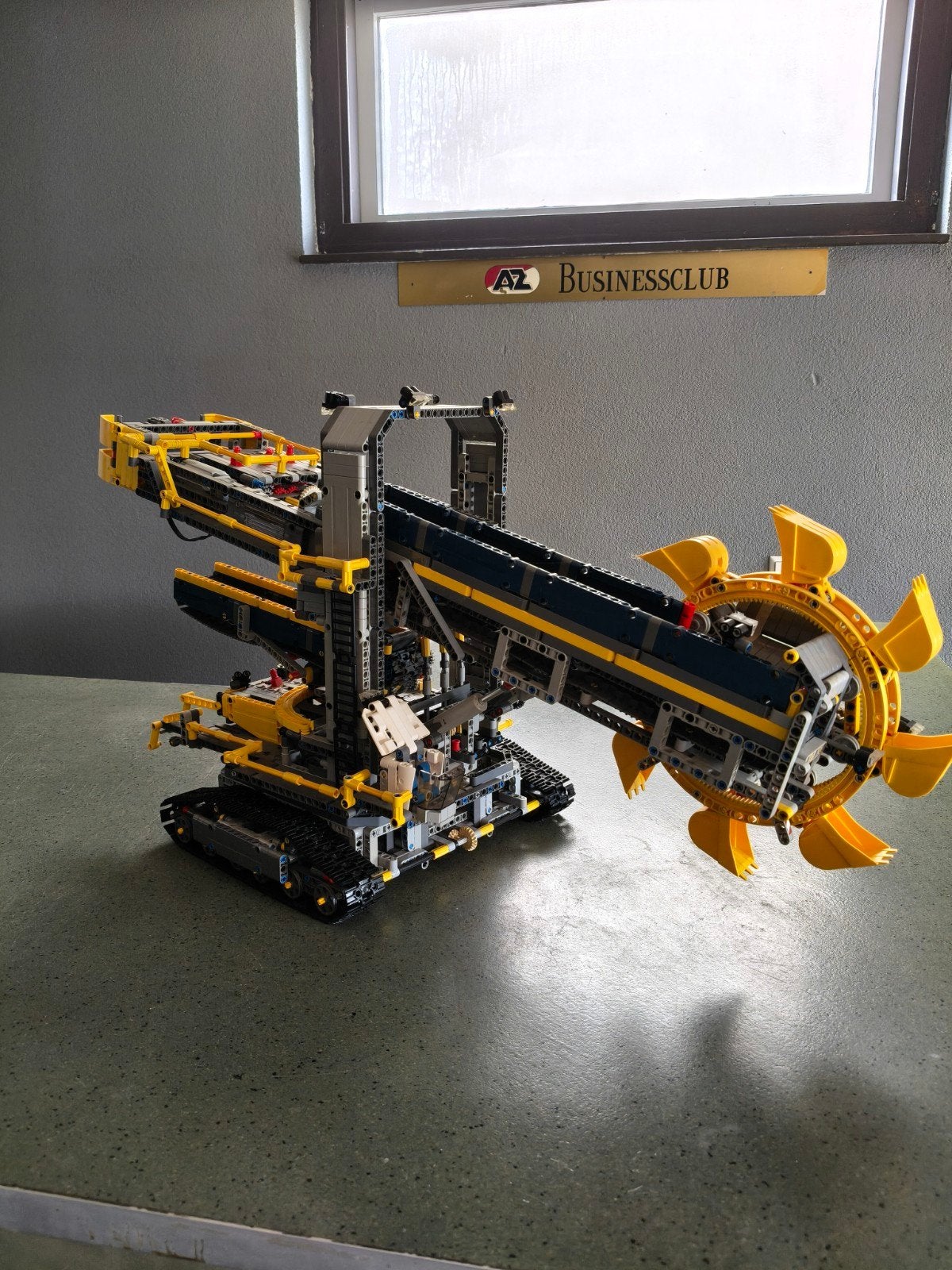 Lego Technic Emmerwiel Graafmachine (42055), Gebruikt, Lego, Inclusief instructies, Ophalen of Verzenden