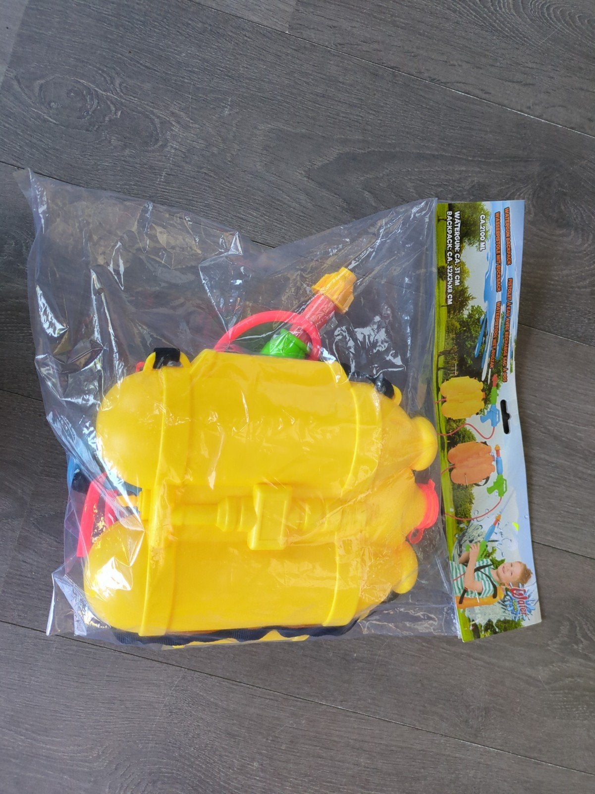 Waterpistool rugzak - Nieuw in verpakking, Ophalen of Verzenden, Nieuw