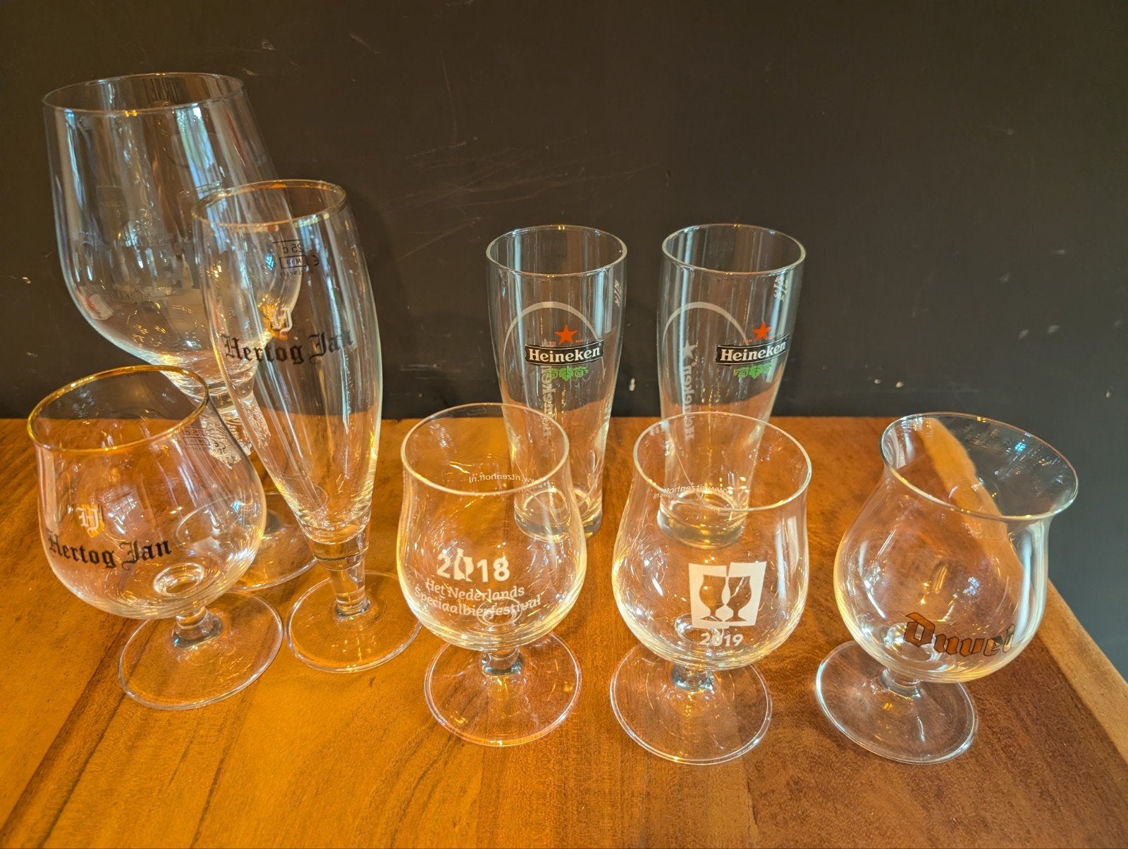 Diverse bierglazen, Ophalen, Zo goed als nieuw, Bierglas