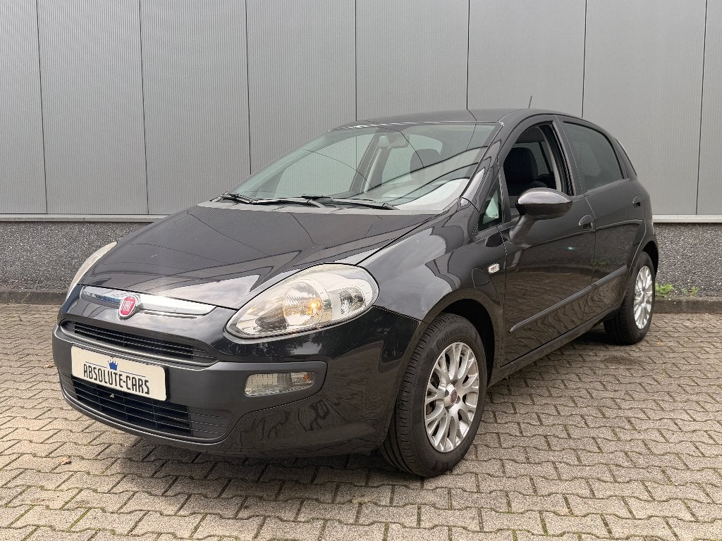Fiat Punto Evo 1.4 Dynamic |5Deurs|Airco|Cruise Control|PDC , Voorwielaandrijving, Stof, 400 kg, Zwart