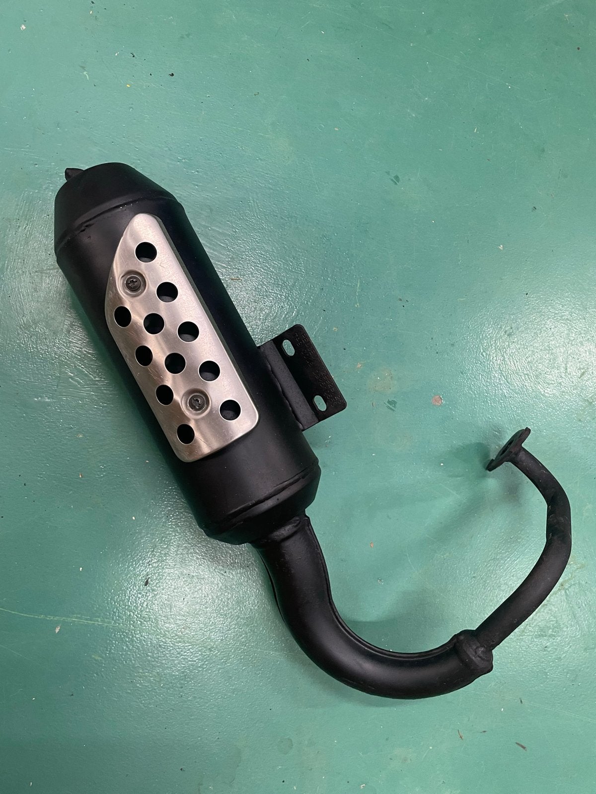 Peugeot scooter uitlaat in goede staat, Ophalen of Verzenden, Gebruikt, Uitlaat, Peugeot