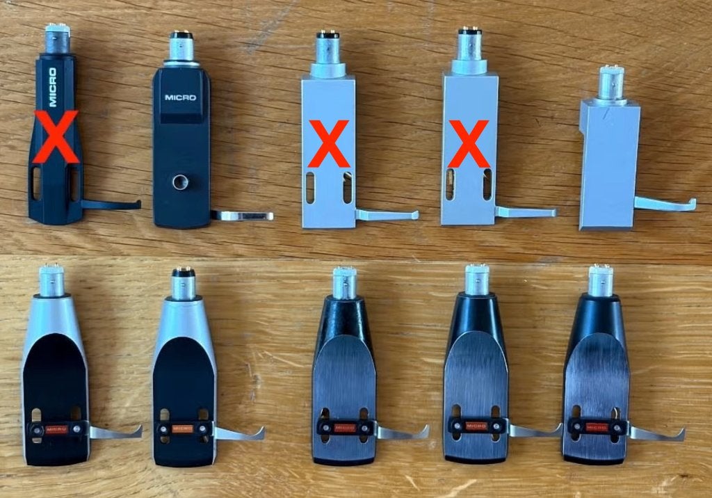 Headshells Micro Seiki H-202 H-303 H-77N, Yamaha GT, Ophalen, Gebruikt, Overige merken