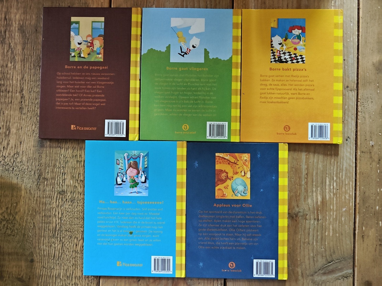 5 Borre boekjes van groep 3., Ophalen of Verzenden, Zo goed als nieuw, Fictie algemeen
