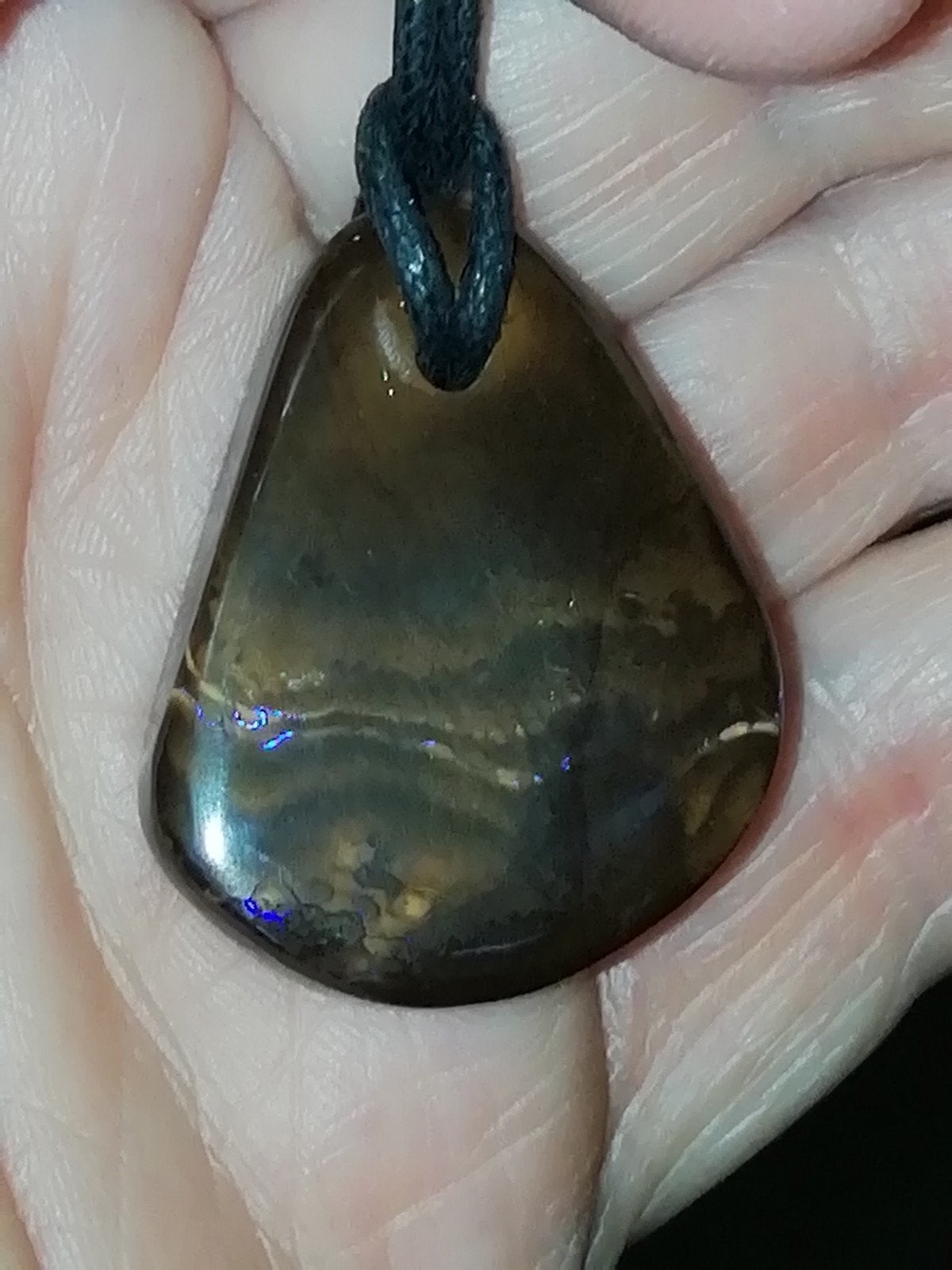Boulder opaal hanger, Ophalen of Verzenden, Nieuw