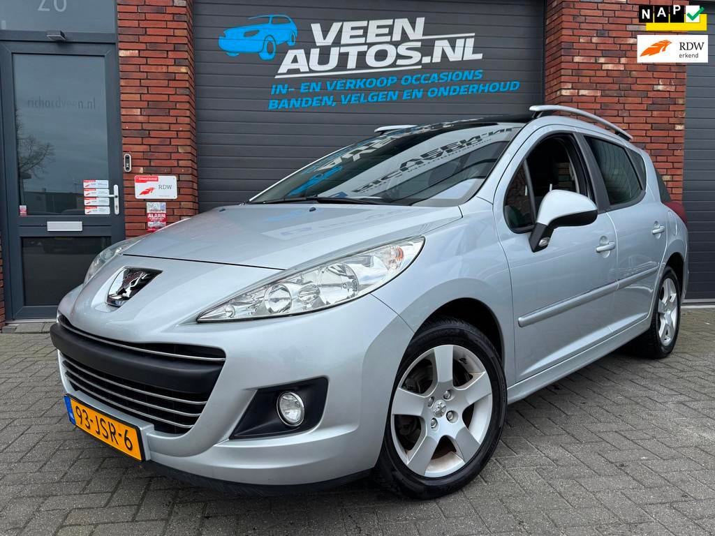 Peugeot 207 SW 1.6 VTi Première 1e eigenaar Pano Clima Navi, Voorwielaandrijving, Euro 5, Gebruikt, 4 cilinders