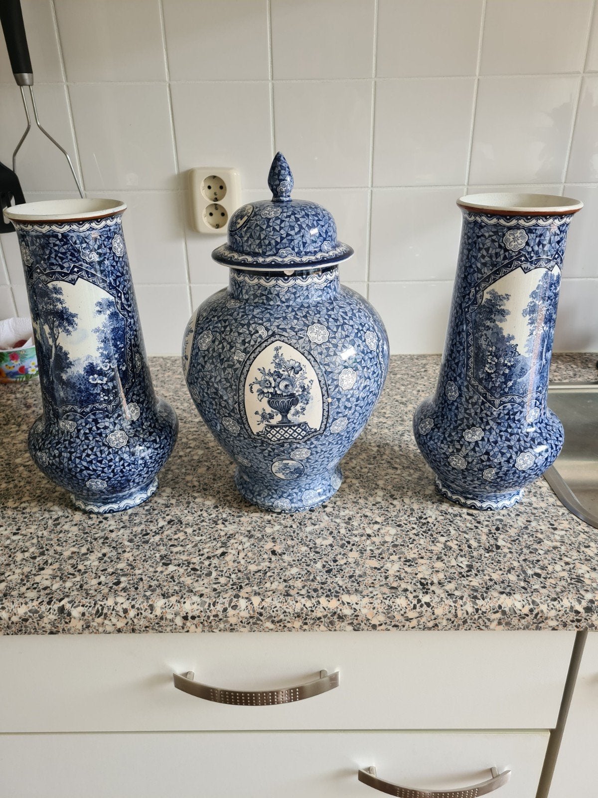 Villeroy & Boch Bonn Blauw Servies Set, Antiek en Kunst, Ophalen of Verzenden