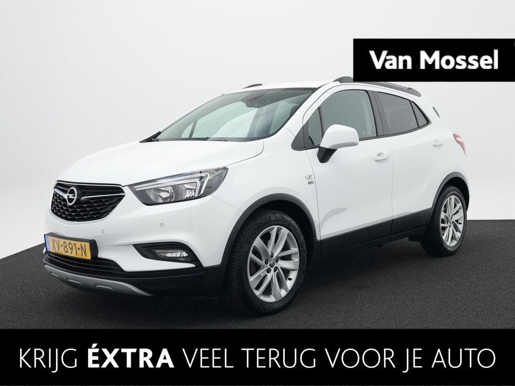Opel Mokka X 1.4 Turbo 120 Jaar Edition | Cruise Control | S, Auto's, Opel, 12 maanden, Gebruikt, Wit, Origineel Nederlands