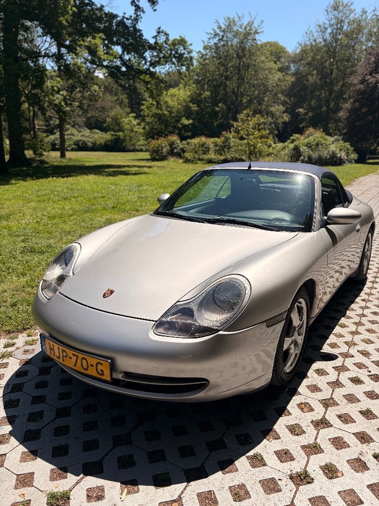 Porsche 911 Carrera 4 Cabriolet 1998 Uniek.64K Km.Origineel., Auto's, 4x4, Cabriolet, 4 stoelen, Leder