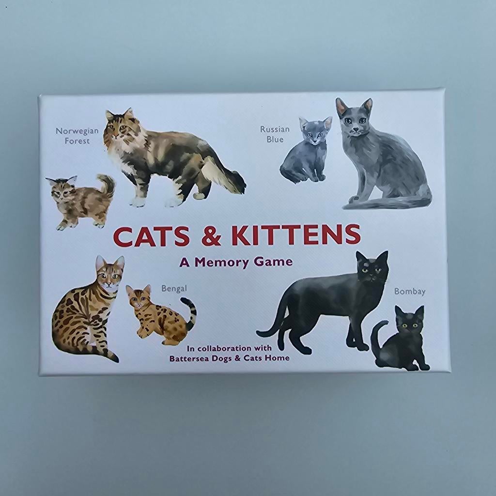 Cats & Kittens Memory Game - Nieuwstaat, Een of twee spelers, Ophalen of Verzenden, Nieuw, Laurence King Publishing