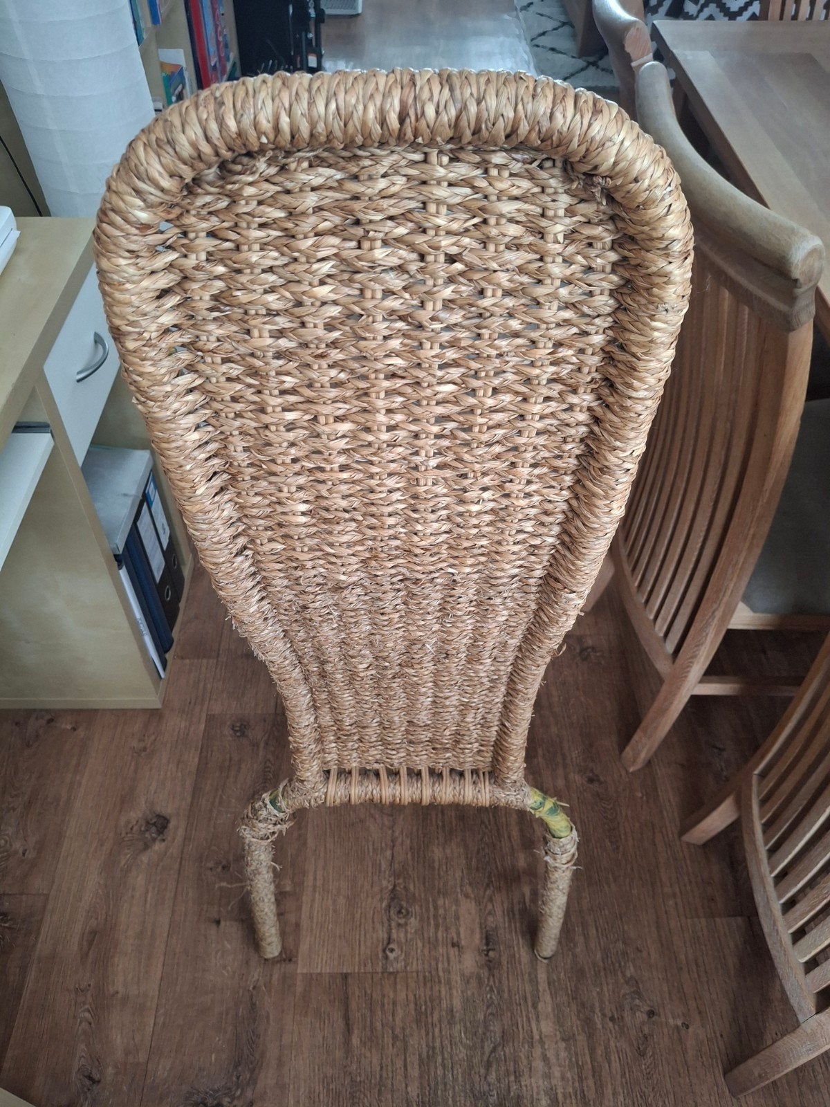 Rotan stoel, rieten stoel, eetkamerstoel, Ophalen, Gebruikt, Overige kleuren, Landelijk, Bohemian
