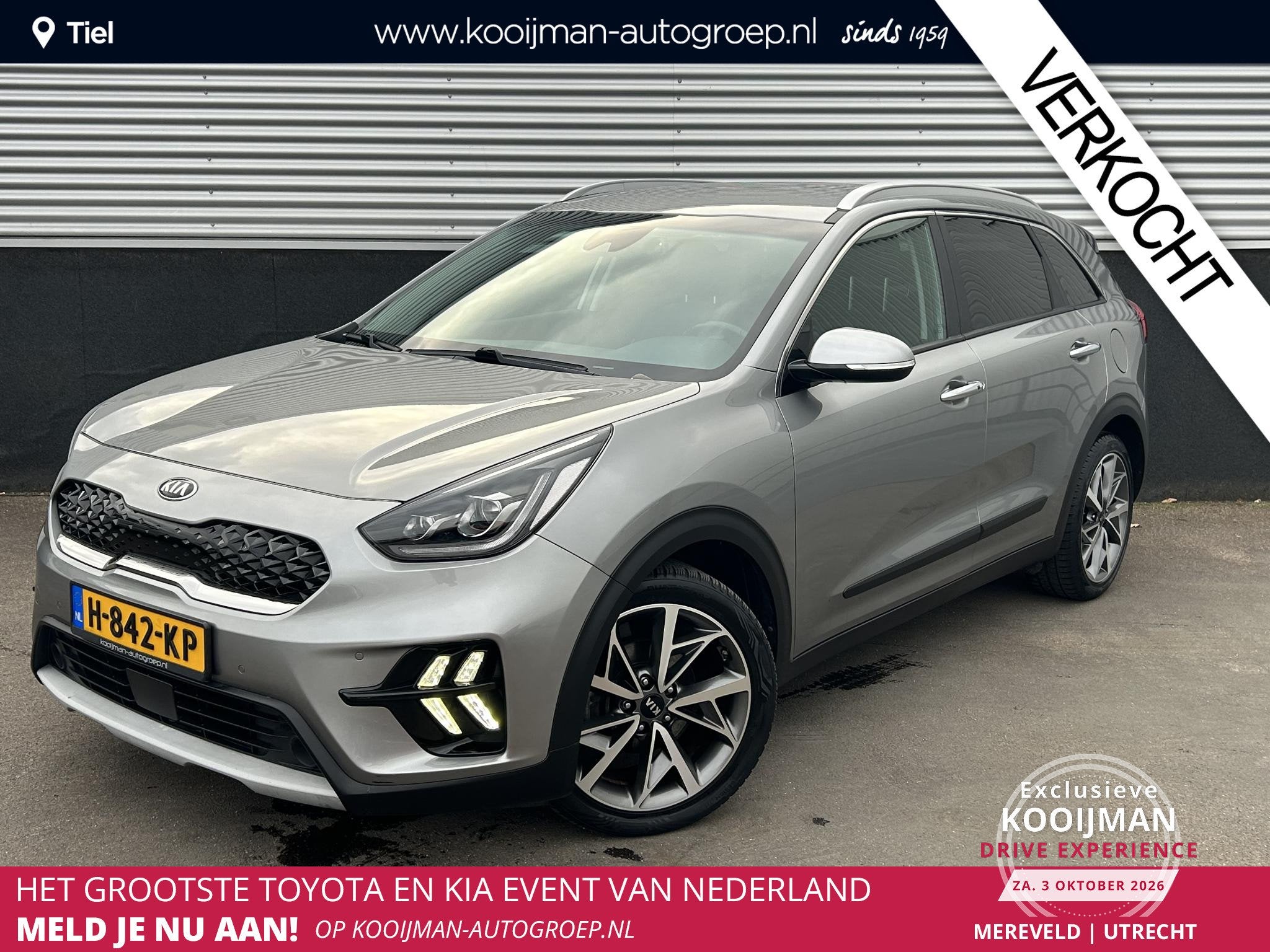 Kia Niro 1.6 GDi Hybrid Style Edition Nieuw geleverd en deal, Auto's, Dealer onderhouden, Gebruikt, Euro 6, 2 kWh