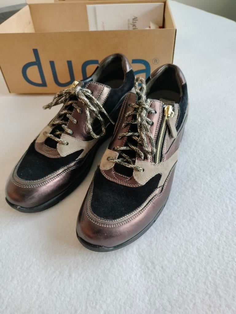 Durea Go maat 6.5 wijdte G, Kleding | Dames, Schoenen, Ophalen of Verzenden, Zo goed als nieuw, Zwart, Sneakers of Gympen