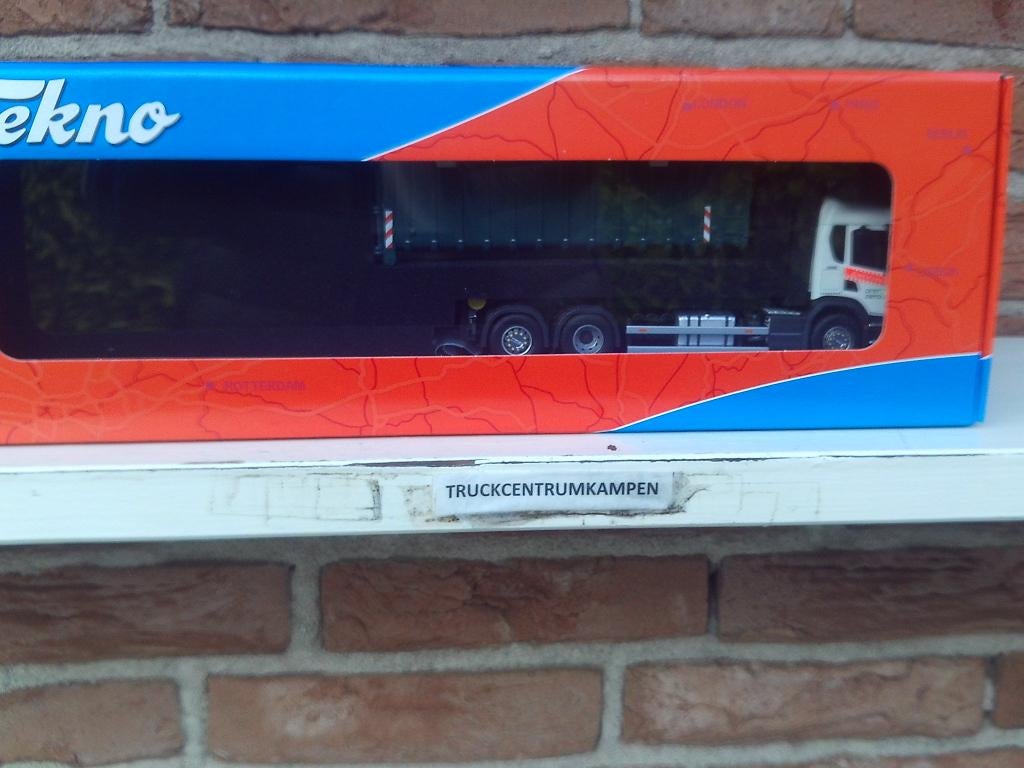 Tekno  Scania  Motorwagen  P370  van  Prezero., Hobby en Vrije tijd, Ophalen of Verzenden, Nieuw, Bus of Vrachtwagen, Tekno