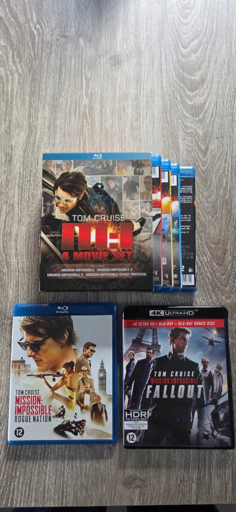 Mission Impossible collectie, Cd's en Dvd's, Ophalen, Zo goed als nieuw, Actie
