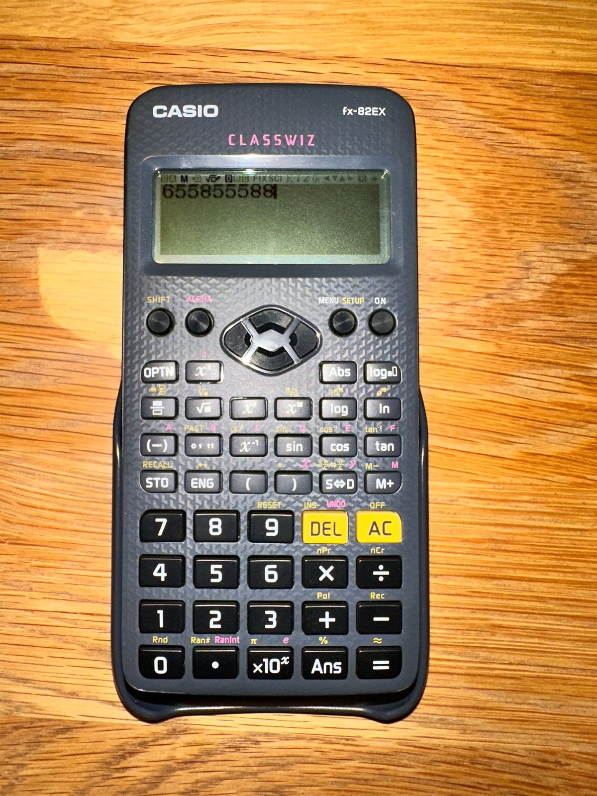 Casio fx-82EX Rekenmachine, Ophalen of Verzenden, Zo goed als nieuw