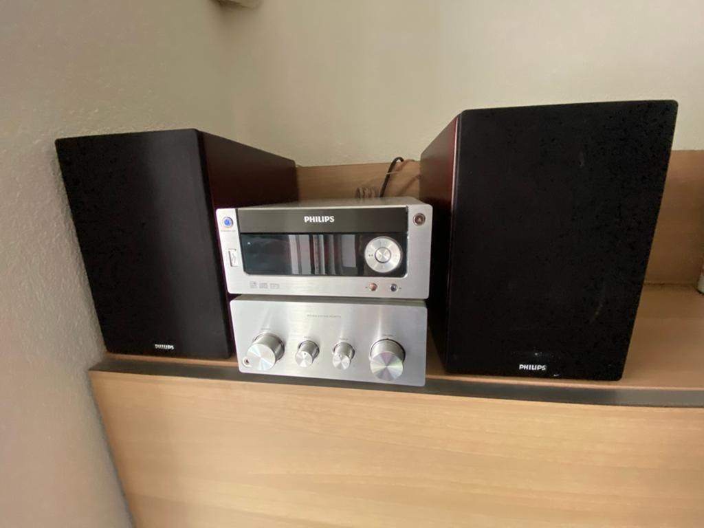 Philips Microset MCM772 met CD-speler en speakers, Ophalen, Philips, Gebruikt, Microset