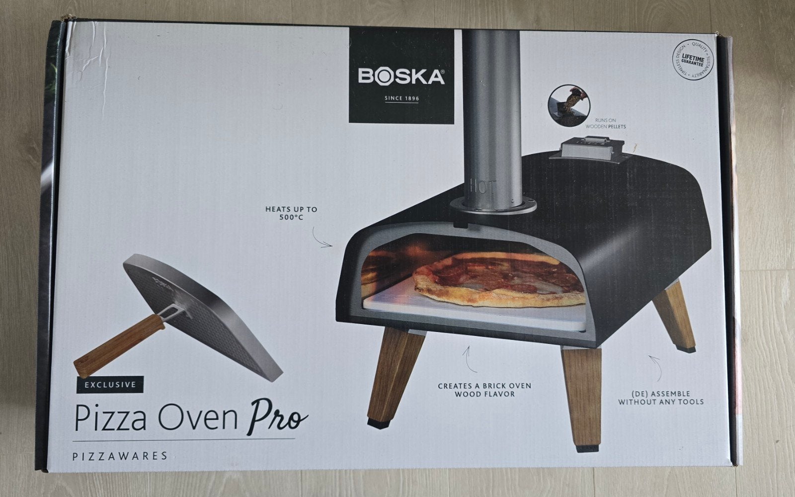 Pizza Oven Pro Pellet: Knapperige pizza in 90 seconden!, Tuin en Terras, Pizzaovens, Nieuw, Ophalen