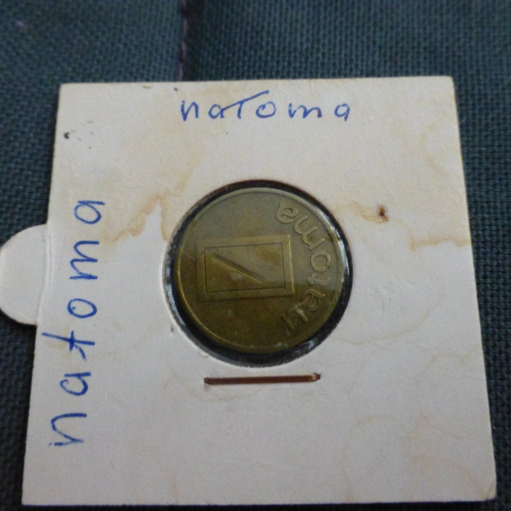 Koffie penning van Natoma, Ophalen of Verzenden, Brons, Nederland
