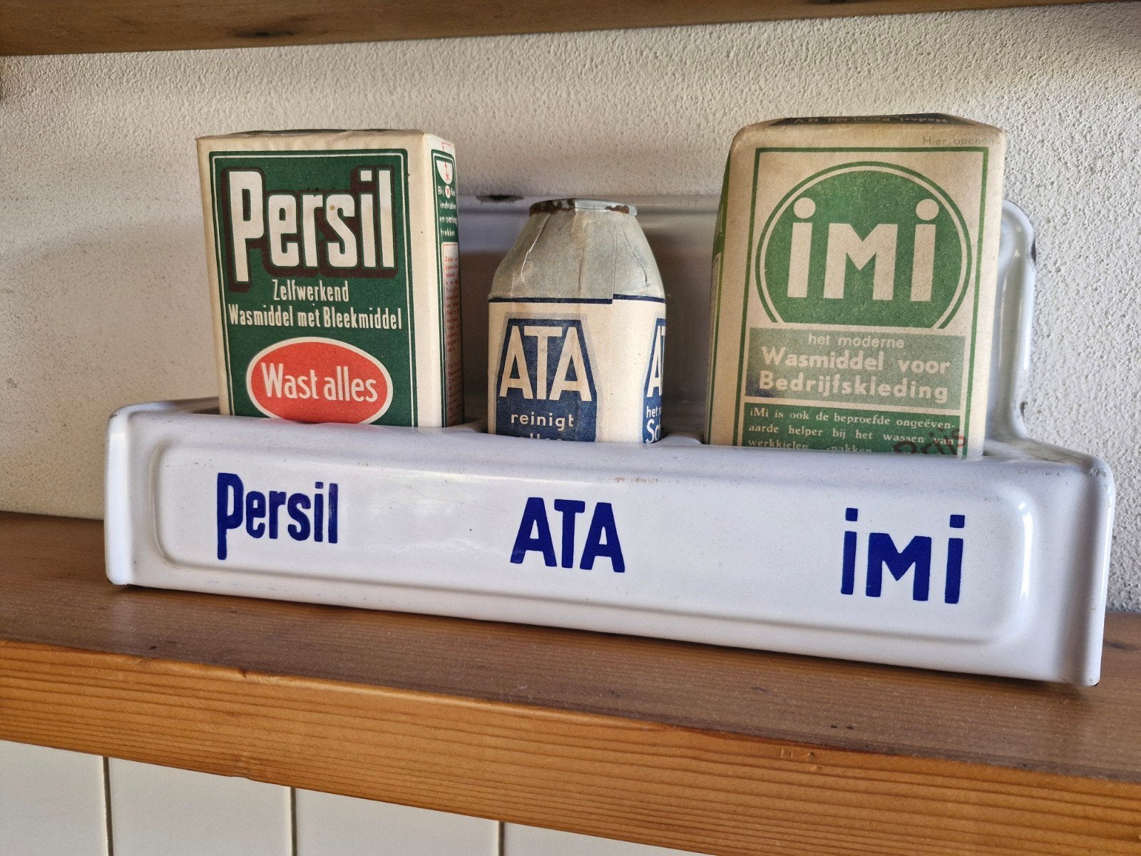 Imi, Ata en Persil rekje in nette staat, Verzamelen, Ophalen of Verzenden, Gebruikt, Verpakking
