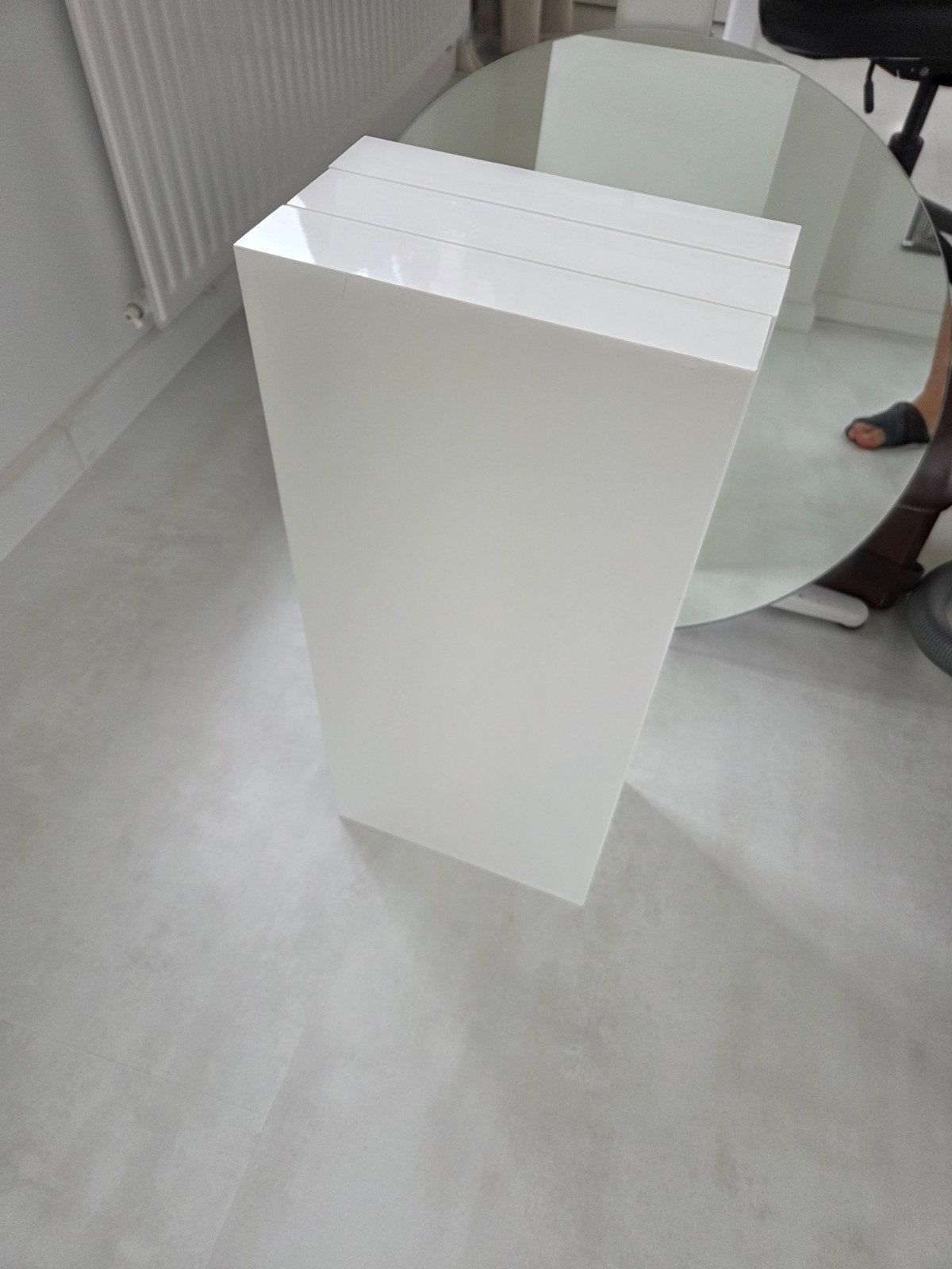 IKEA LACK wandplank wit hoogglans (3 stuks), Ophalen of Verzenden, Zo goed als nieuw
