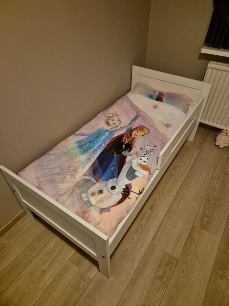 Peuterbed compleet, Ophalen, 70 tot 85 cm, 140 tot 160 cm, Zo goed als nieuw