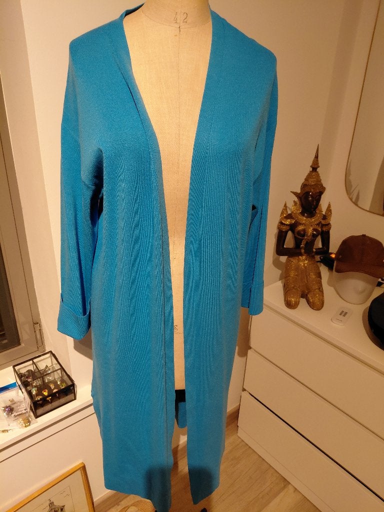 Mayerline prachtige vest  large, Kleding | Dames, Verzenden, Zo goed als nieuw, Maat 42/44 (L), Blauw