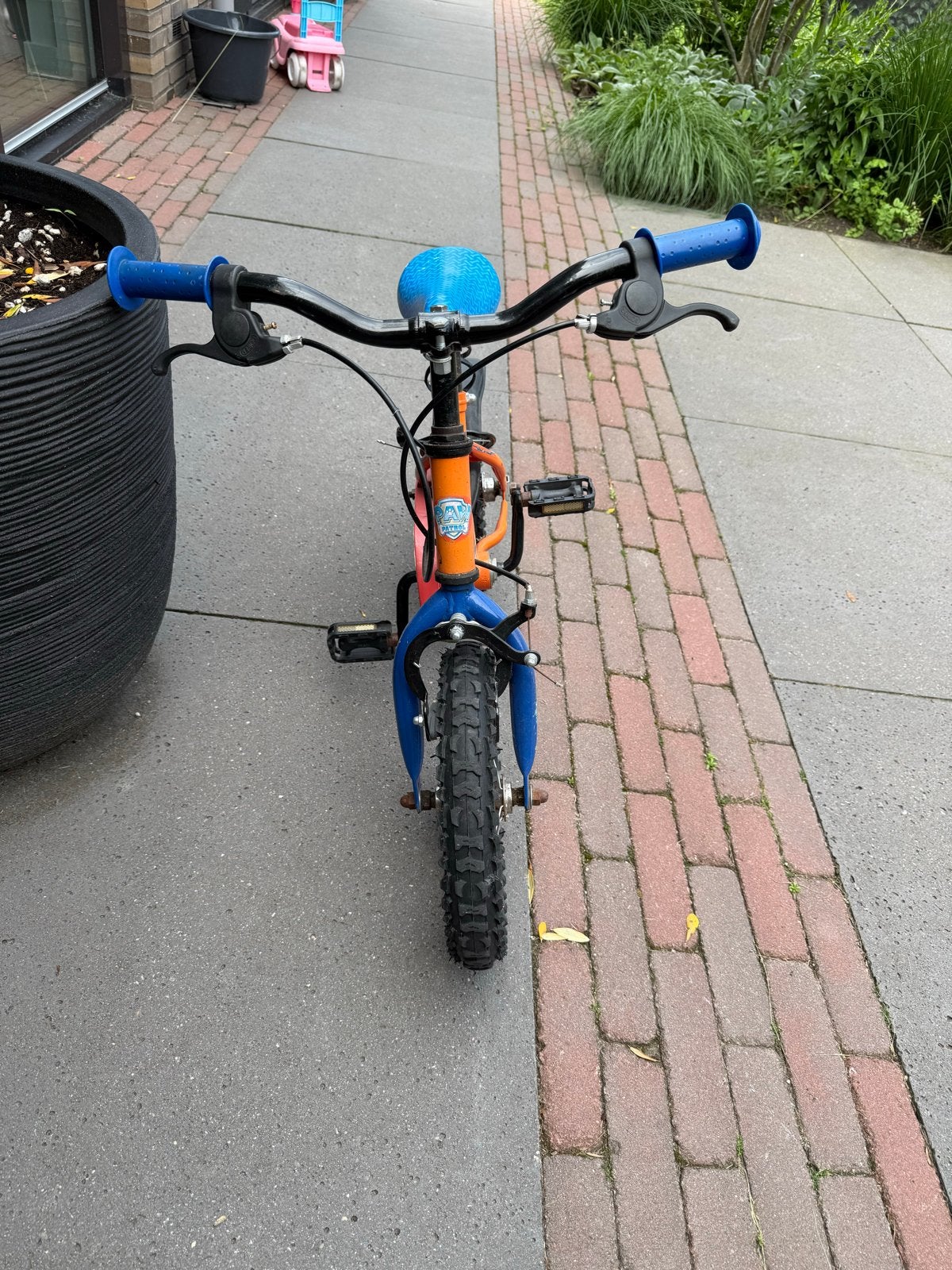 Paw Patrol kinderfiets 10 inch met zijwieltjes, Fietsen en Brommers, Fietsen | Kinderfietsjes, Ophalen, Gebruikt, Minder dan 16 inch